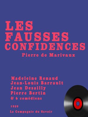 cover image of Les fausses confidences